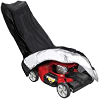 Los mejores  - Tvird Funda para Cortacésped Cubierta para Cortacésped210D Poliéster-con Cordón y Bolsa de Almacenamiento，Impermeable…